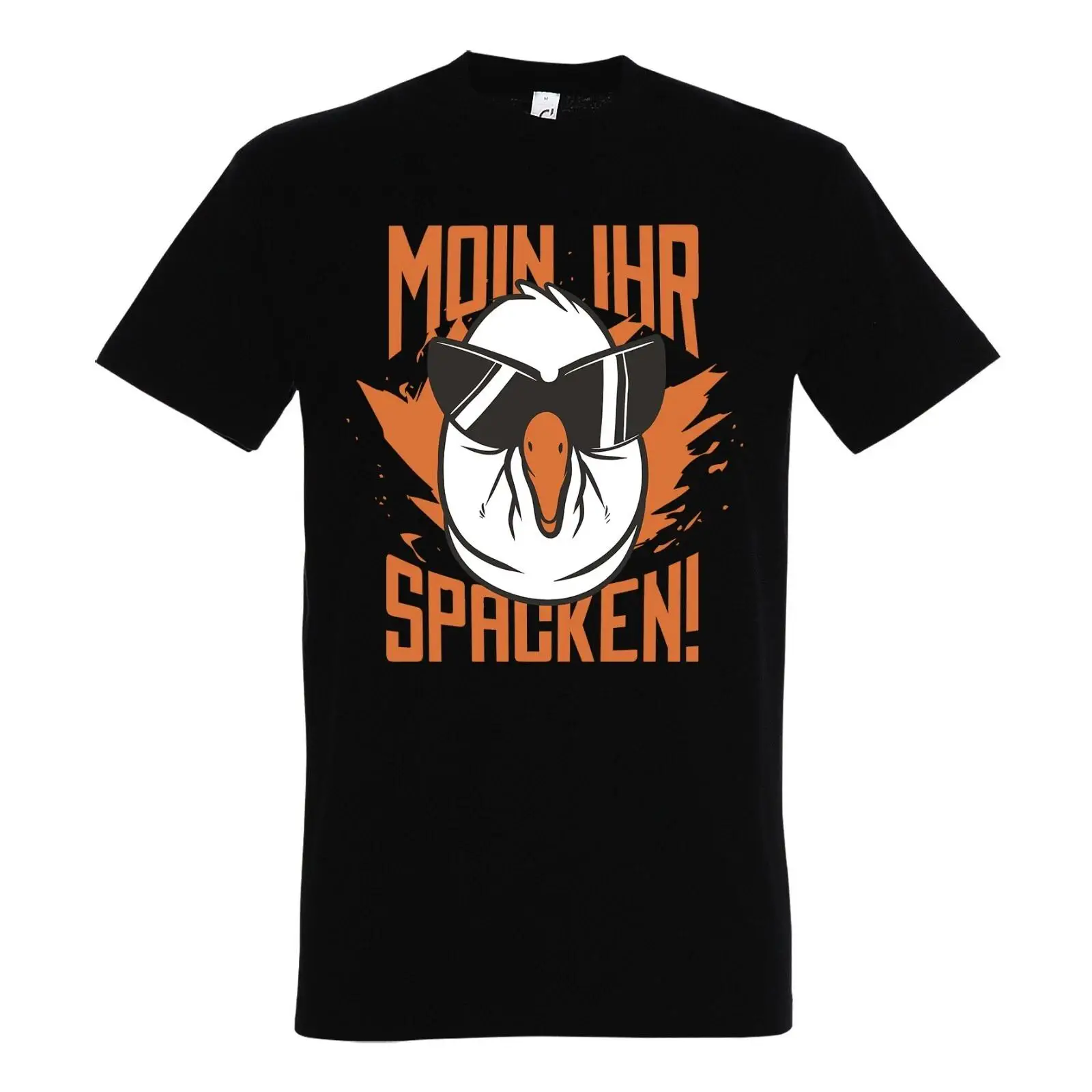 Vintage Fashion Hamburg - Męska koszulka T-shirt MOIN IHR SPACKEN,
