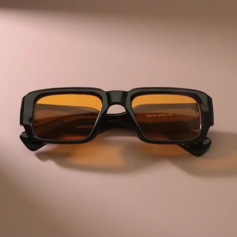 Retro Kwadratowe Okulary Przec – Vintage Fashion Enthusiasts recenzja i cena