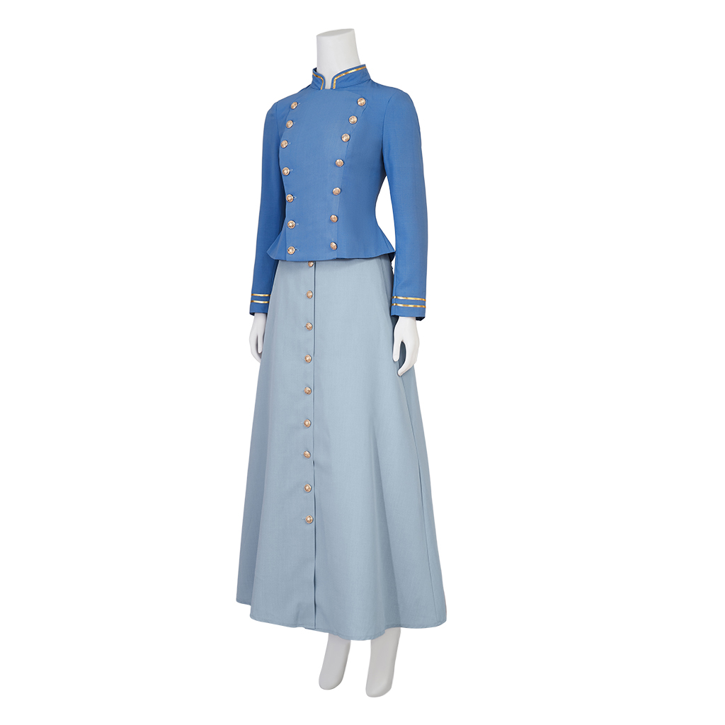 Kostium Cosplay Enola Holmes 2 – Vintage Fashion Dresses recenzja i cena