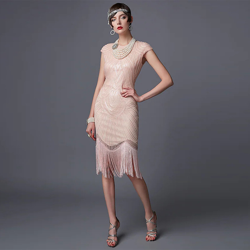 Sukienka w stylu lat 20. Gatsb – Vintage Fashion Dresses recenzja i cena