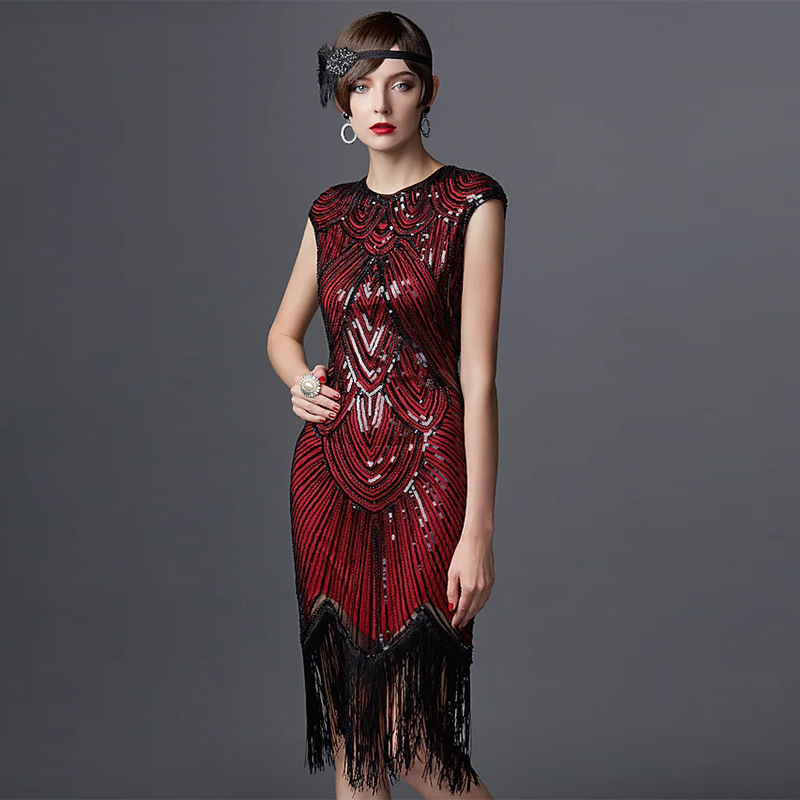 Sukienka w stylu lat 20. Gatsb – Vintage Fashion Dresses recenzja i cena